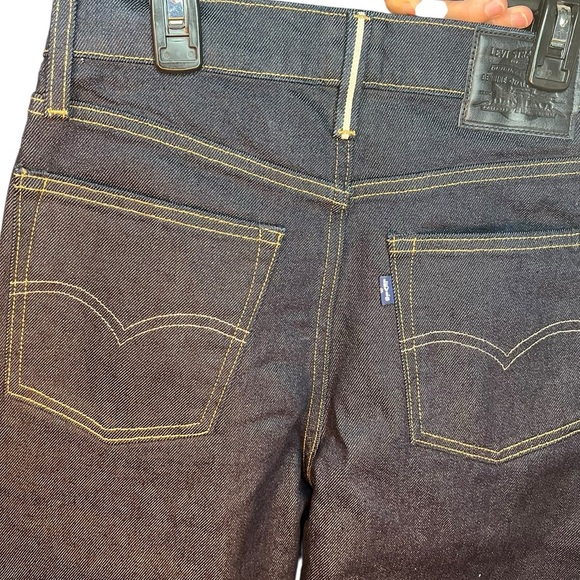 Levi's Japanese Selvedge High Rise Boyfriend Jeans - Picture 3 of 6